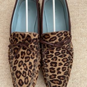 NWT/Original Box - Lambertson Truex Leopard Loafers